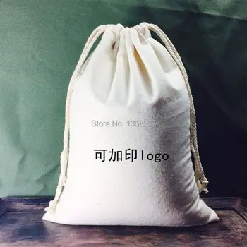  (100 бр./лот) Висококачествен памучен златар чанта от съвсем малък за тоалетни принадлежности/кафе на зърна, размерът може да се коригира, различни цветове, търговия на едро