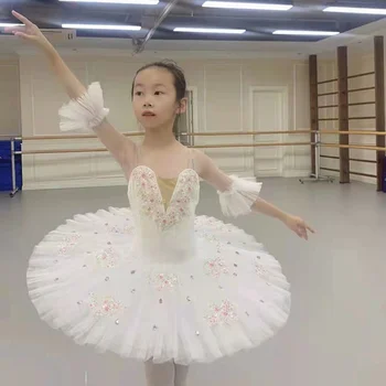  2022 Професионална балерина в балетната поличка за деца деца деца момичета възрастни блинная пакетче танцови костюми балетное облечи момичето
