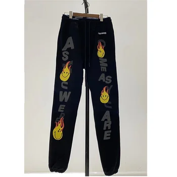  3D Поролоновые Готови Спортни Панталони За Мъже и Жени е 1: 1, най-Доброто Качество, Готови Панталони с огнен Печат, Панталони