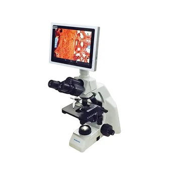 8-инчов Сензорен LCD-дисплей LCD Цифров Биологичен Микроскоп Инструменти за измерване и анализ на