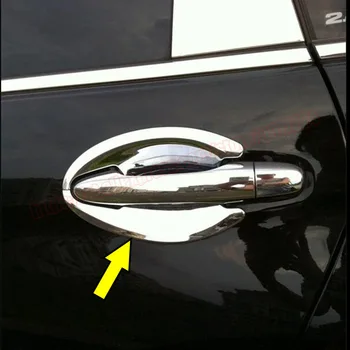  ABS Хромирани страничната врата копчето купата на кутията чаши тапицерия 8 бр. За Honda CRV CR-V 2012-2016