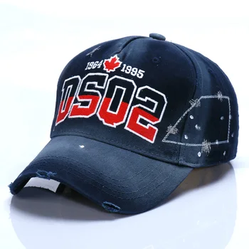  DSQ Марка 2021 Бейзболна шапка на Висококачествени Мъжки и дамски шапки Индивидуален дизайн DSQ2 Лого Шапка Шапки, Мъжки Шапки за татко