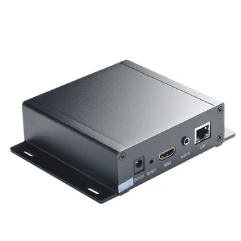  HEVC HDMI-съвместим конвертор NDI Rtmps SRT Енкодер H. 265 IP Стрийминг на видео в реално време и H. 264 IPTV за OBS Vmix Facebook Youtube