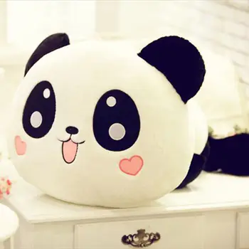  hot нови 35 см. плюшен Панда е много мека сладко сладко Възглавница за декорация на Дивана коледен подарък за едно дете или на приятел