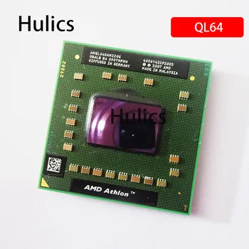  Hulics се Използва 2007 07 AMD Athlon 64 X2 QL-64 QL 64 QL64 2,1 Ghz Двуядрен двухпоточный процесор AMQL64DAM22GG Socket S1