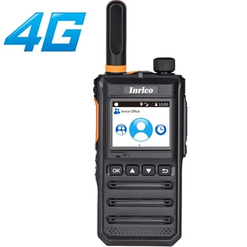  Inrico T640A 4G Network радио Отключване на Андроид 8,1 LTE/WCDMA/GSM POC Мобилен телефон Работи с глобални разговори в реално време-пр Zello