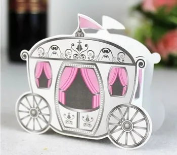  Безплатна Доставка 50шт Розова принцеса превозът е кутия шоколадови бонбони Континентален самоличността на Креативната кутия за подаръци сватбени бонбони подарък кутия за подаръци