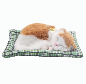  Безплатна доставка талисман за късмет спящата котка като подарък за рожден ден