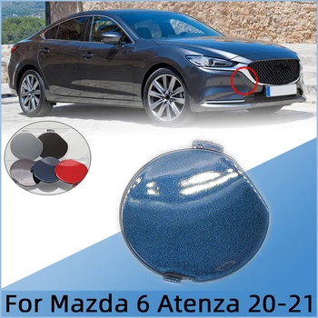  За Atenza Mazda 6 Седан 2020 2021 2022 Предна Броня Теглене Кука Капачка На Капака Кука За Теглене Теглене На Очите Капак На Ремаркето Обвивка Гарнитура Покритие