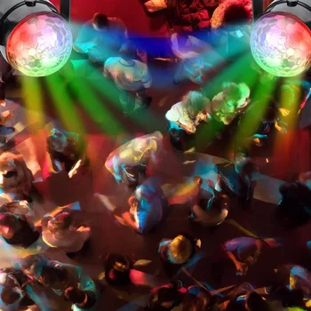 Мини Магически Топка с гласов контрол LED Voice comtrol Magic Ball С DMX Светлинен ефект за Домашно забавление