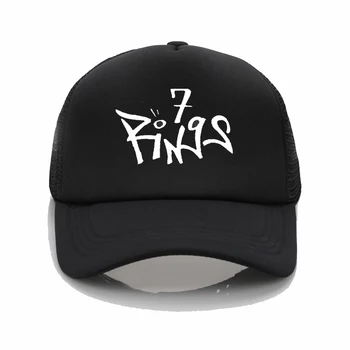  Модерна шапка на Ариана Гранде Последния си албум 7 пръстени, Шапки Регулируеми Мъжки Приталенные бейзболни Шапки възстановяване на предишното положение cap