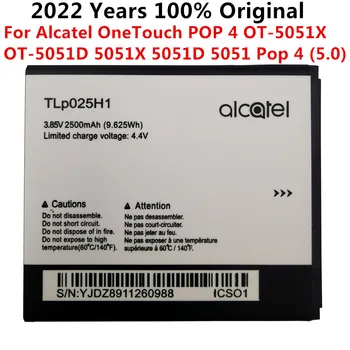  Нова батерия TLp025H1 за мобилен телефон Alcatel OneTouch POP 4 OT-5051X OT-5051D 5051X 5051D 5051 Pop 4 (5,0) TLp025H7