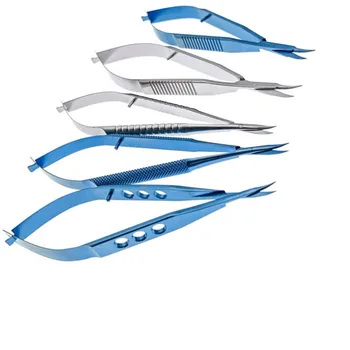  Офталмологични Хирургически ножици Westcott Бод Ножици Бутилки От Неръждаема стомана, С Остри Връхчета микро ножици