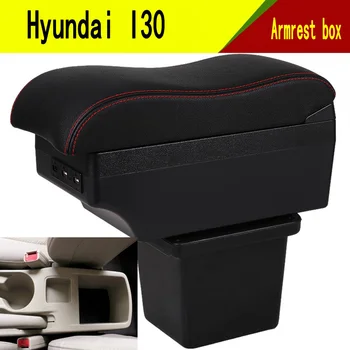  Подлакътник За Hyundai Elantra Touring I30 I30cw Подлакътник Скоростна Централната Конзола Централен Магазин на Съдържание от USB Подстаканником