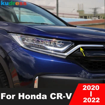  Предната Решетка, Грил Капак Накладки За Honda CRV CR-V 2020 2021 2022 Карбоновые Автомобилни Състезания Решетки, Корнизи Гарнитура Ленти Аксесоари