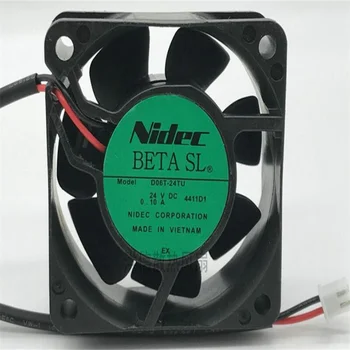  Продава на едро: в оригиналната nidec d06t-24tu 24v dc0.10a 6cm6025 двухпроводный инверторен вентилатор