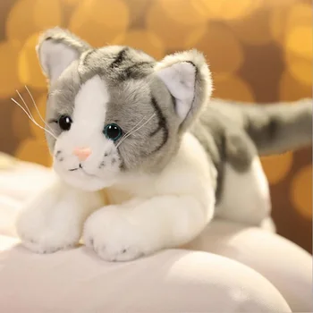  Творческо Моделиране Котка Кукла Деца За Рожден Ден Подарък За Коледа Меки Плюшени Играчки