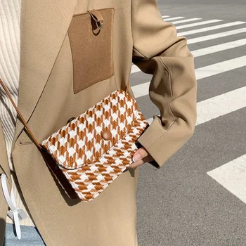  Чанта за момичета, Дамски чанти-месинджър от Изкуствена кожа, Лесна Чанта На Едно рамо, Женствена чанта