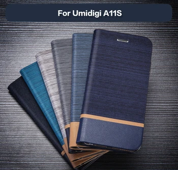  Чанта-портфейл от изкуствена кожа За Umidigi A11S, Бизнес Калъф За Телефон Umidigi A11S, Калъф-за награда, Мека силиконова Делото