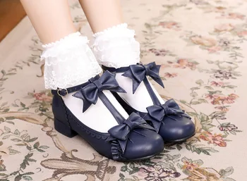  Японската скъпа обувки в стил лолита